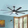 8 Aluminum Blades Modern Classic Smart Large Ceiling Fan With Light And Control And App Function