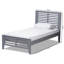 Lit plateforme simple en bois massif Keitra-411109782