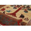 Tapis décoratif à motif d'animaux Kazak 2 x 3