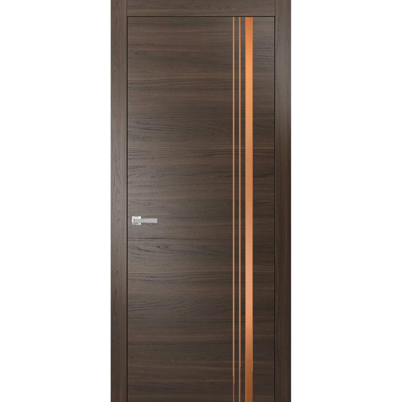 Porte intérieure moderne avec poignée | Planum 1010 | Garniture simple à panneau simple Regural | Salle de bain