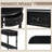 Curved Console Table With 4 Drawers & 1 Shelf, Versatile For Hallway, Living Room-410587715