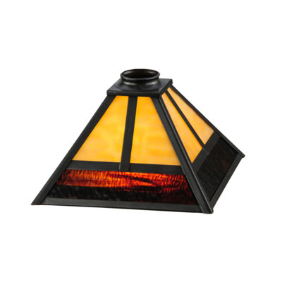 Abat-jour empire en verre H 5,5 po Torgunn
