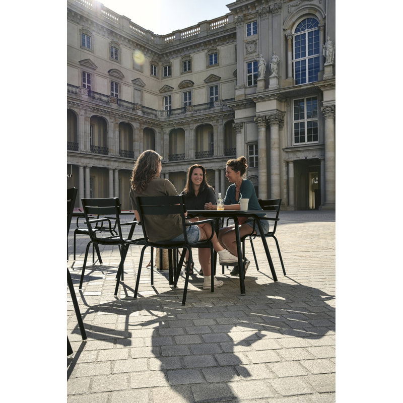 Luxembourg Outdoor Dining Armchair, Latte Beige