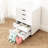 Arijus 5-Drawer Filing Cabinet with Wheels, Wood Storage Dresser, Bedroom Dresser, Office File Cabinet, Mobile Dresser for Home Office-1413330373