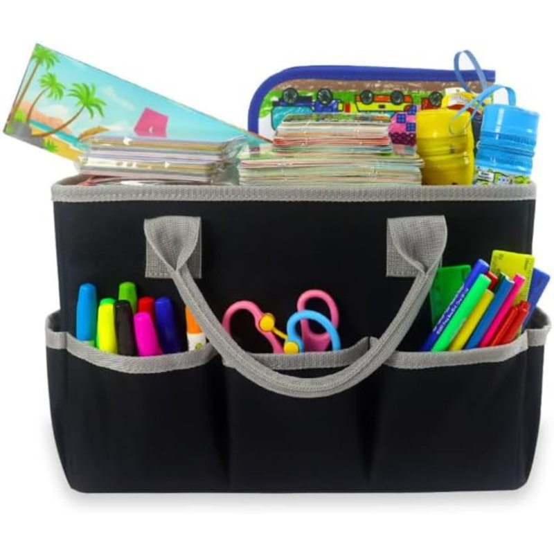 Brayden Studio Storage Tub & Tote, Black