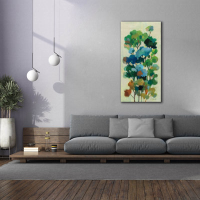 «Green Branches 2» par Silvia Vassileva, art mural sur toile