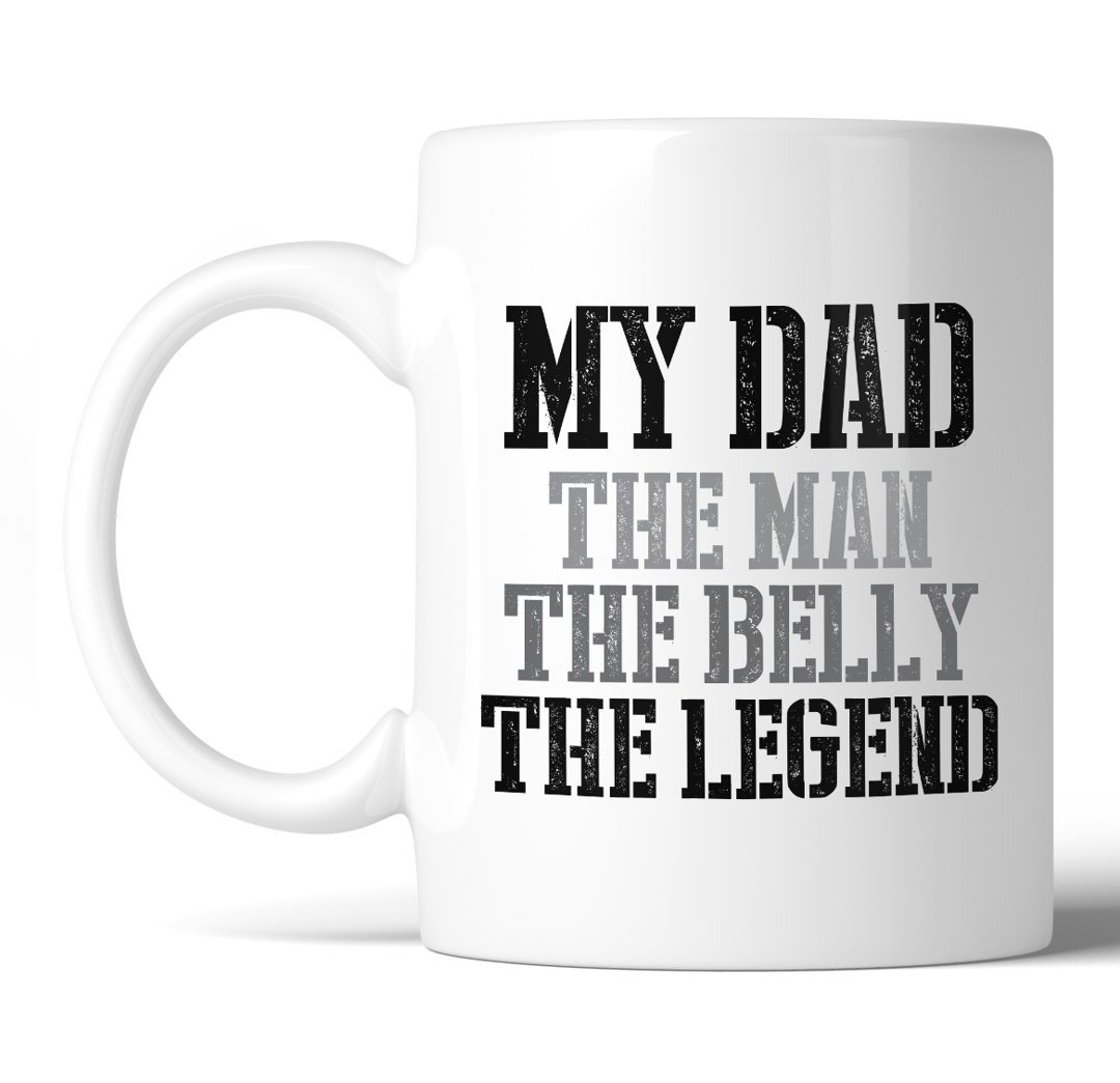 Hambleton My Dad the Man Coffee Mug Red Barrel Studio®