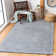 Dunlap Flat Weave Cotton Navy/Blue Modern Rug