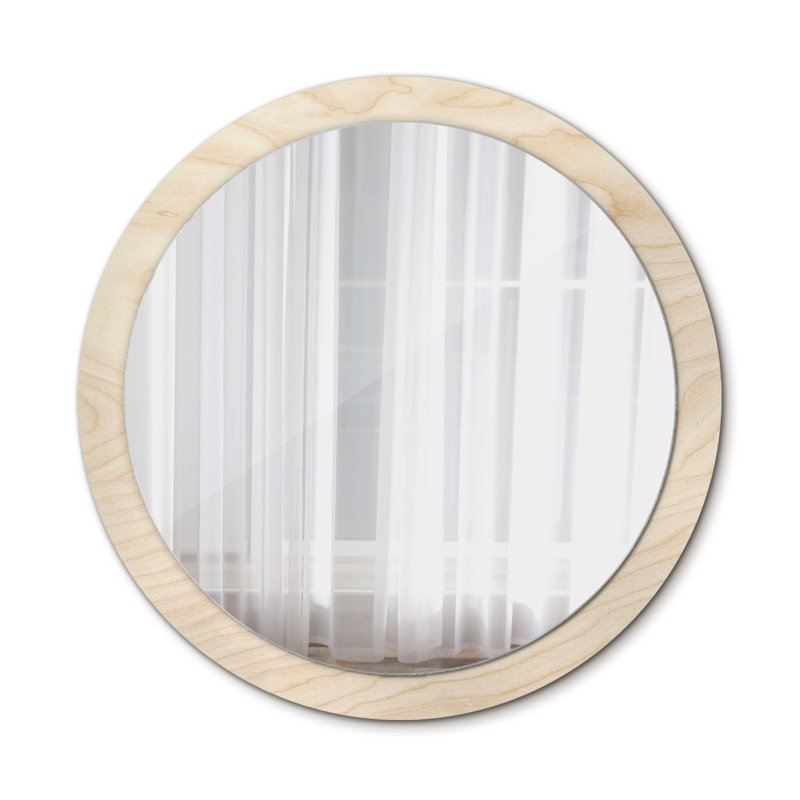 Huldar Glass Flat Wall Mirror