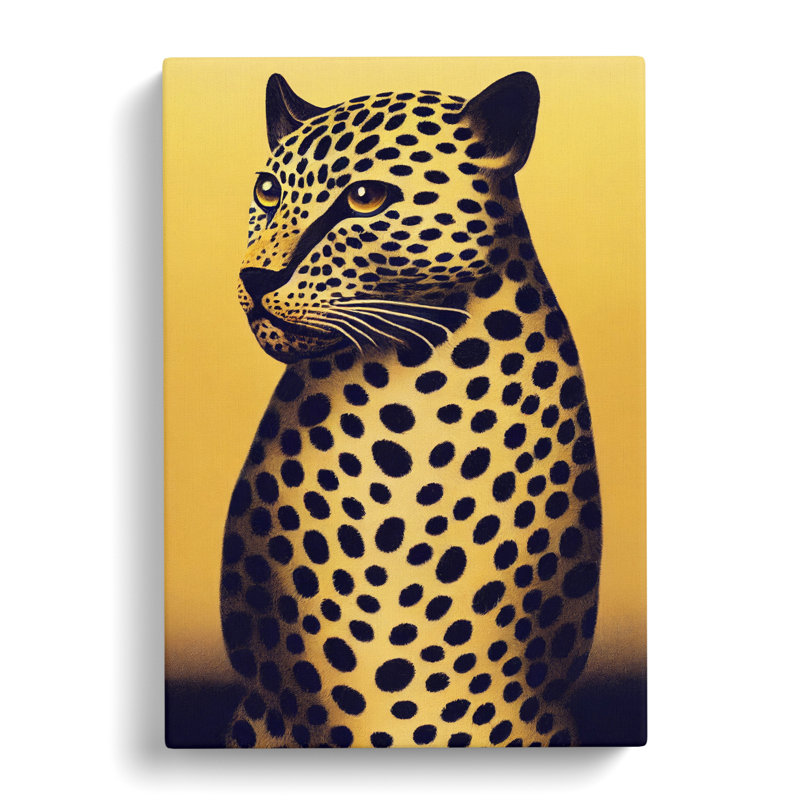 Leopard Modern Vol.2 - Wrapped Canvas, 60cm H x 40cm W x 3cm D