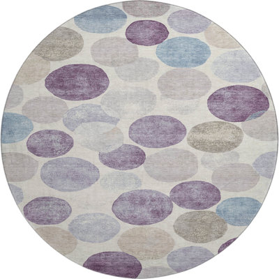 Premium Machine Washable Tiana AMF1951 Geometric Rug