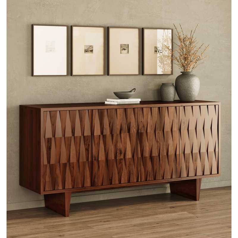 Buffet en bois massif Lazaro