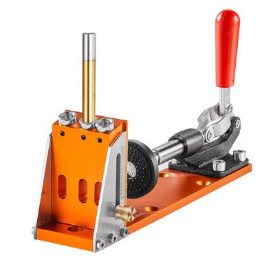 Ensemble de 30 gabarits à trou de poche, système de gabarit de trou de poche réglable et facile à utiliser avec perceuses à pas, anneaux d'arrêt de perceuse, clés et embouts carrés, marques à double échelle pour les projets de menuiserie de bricolage