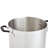 KitchenAid Stainless Steel Induction Stockpot with Measuring Marks and Lid, 8 Quart, Brushed Stainless Steel