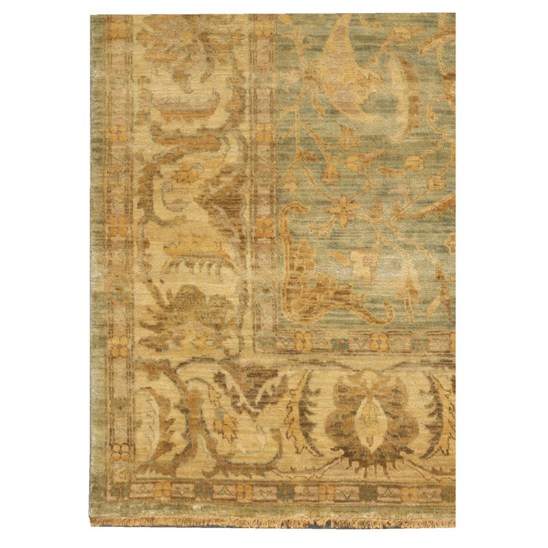 Antique Weave Oushak Wool Oriental Area Rug, Rectangle 15' x 20'