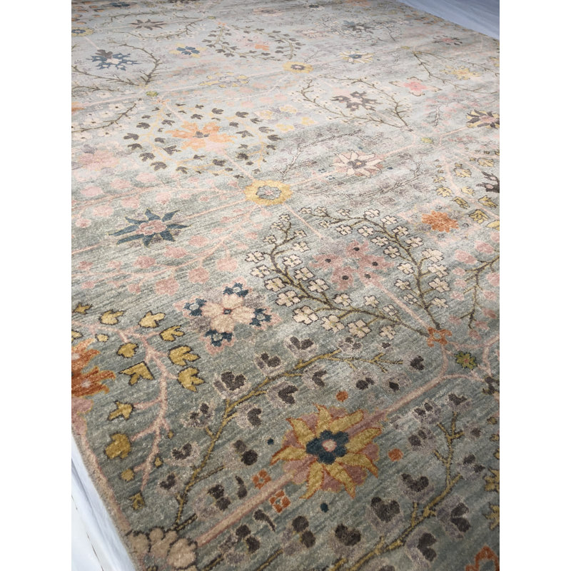 Kashanian One-of-a-Kind Rectangle 12' X 15' Hand Knotted Area Rug