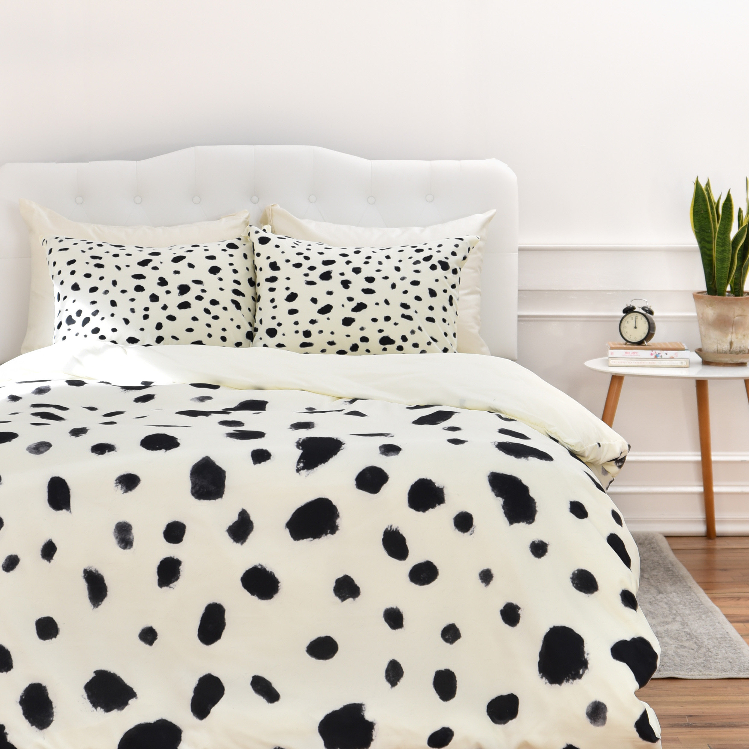 Deny Designs Rebecca Allen Modern Contemporary Dots Duvet Cover Set Wayfair