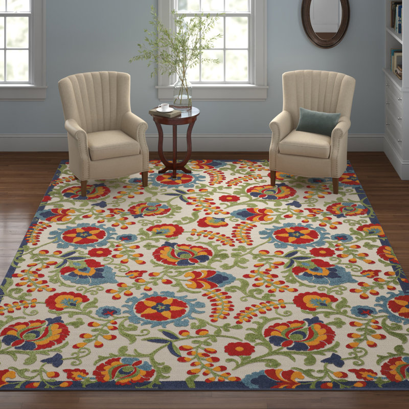 Tapis transitionnel multicolore Newton, Rectangle 9 pi x 12 pi