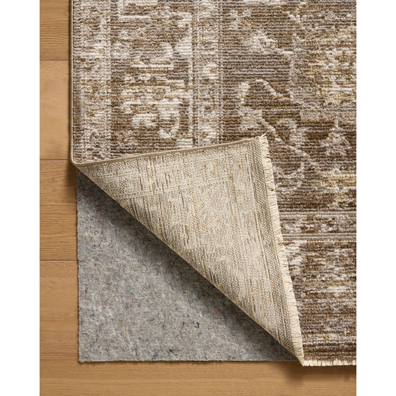 Magnolia Home by Joanna Gaines x Loloi Pace Bark / Natural Area Rug, Rectangle 11'6" x 15'4"