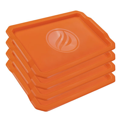 Blackstone Orange Serving Tray 4 Pack