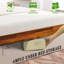 Cadre de lit en bois massif Gonsoulin avec tête de lit ajustable / Lit plateforme à motifs artisanaux-868083590-1052866725