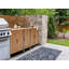Outdoor Kitchen Cabinet IVREA Certified Acacia Wood Brown