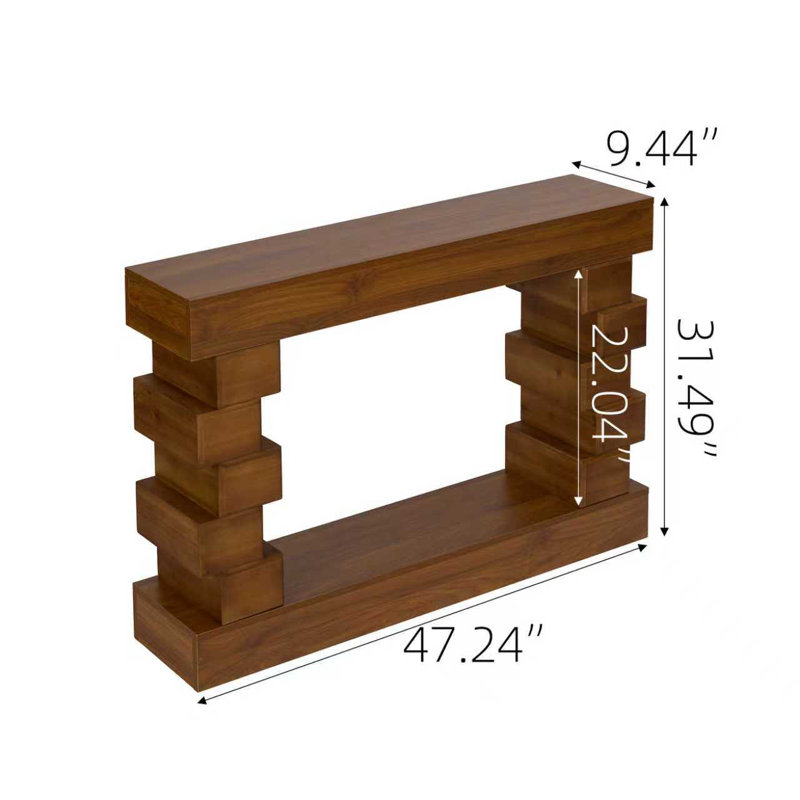 Chada 47.24'' Wood Console Table