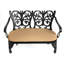 Banc de jardin en métal et aluminium-1941766165