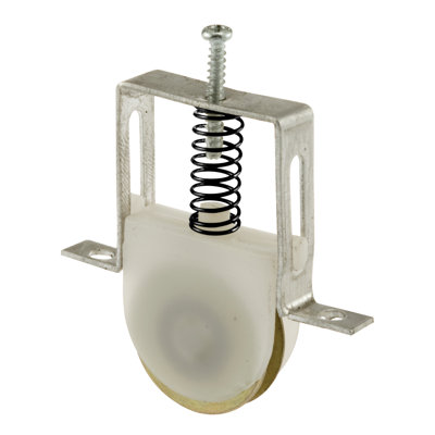 1 in. Nylon Spring-Loaded Rollers for Sliding Screen Doors, for Columbia
