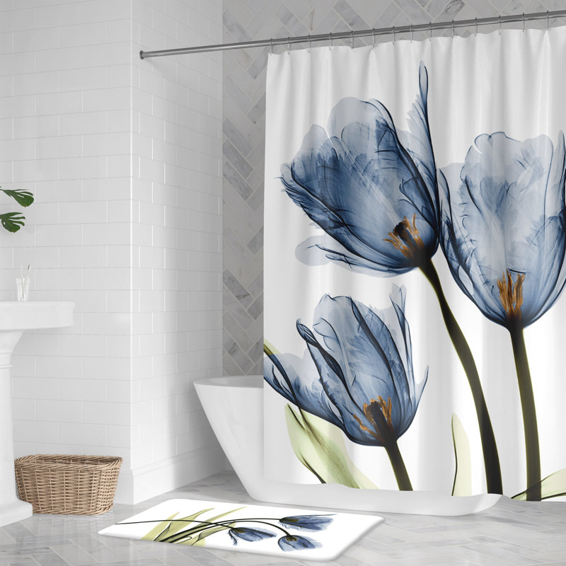 Flannagan Floral Shower Curtain