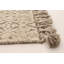Tapis unique en laine noué à la main nouvel âge de 5 pi 6 po x 7 pi 7 po de couleur crème Ingwer