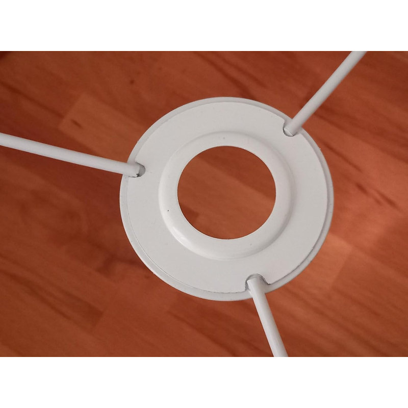 Spirache Metal Lamp Shade Reducer Ring For ES/E27 To BC/B22 Plate Light Fitting Lampshade Lighting Kit