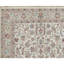 Indo Oriental Area Rug in Ivory/Green/Beige