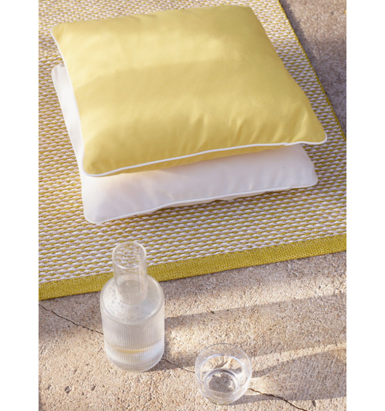 Effi Area Rug in Light Yellow/Mustard, Runner 2'3" x 6'6"