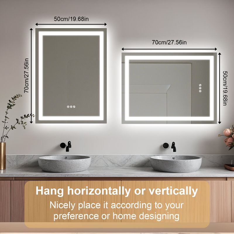 Rectangle Mirror, 70cm x 50cm