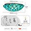 Plafonnier encastré Tiffany