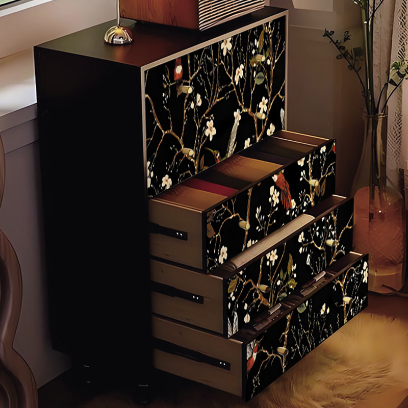 Armoire de décoration rétro de style français