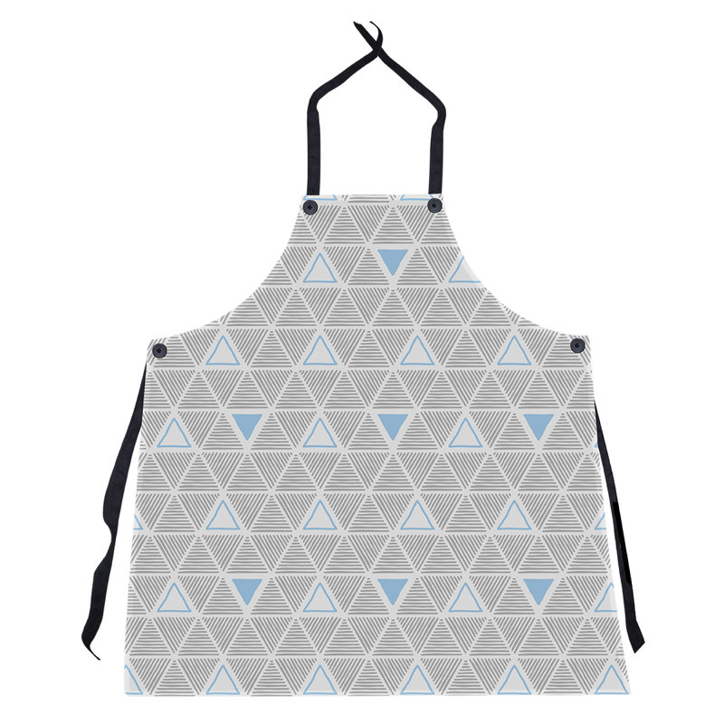 Patricia Geoffrey Bib Apron, Teal Accent