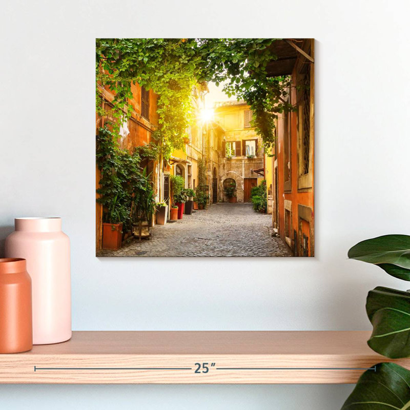 Rue Sireci Trastevere, H 16 po x l 16 po