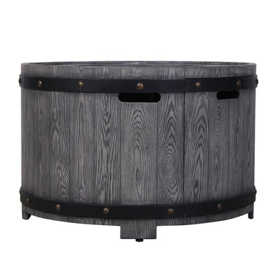 Halcro 23.8" H x 36" W Magnesium Oxide Propane Gas Fire Pit