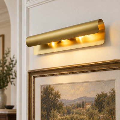 Applique murale à 2 lampes dimmables de 61 cm (24 po) avec fil électrique