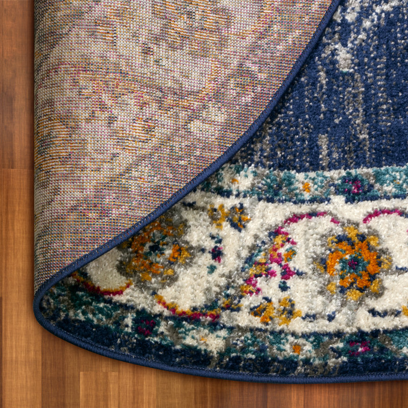 Jaimeson Oriental Indoor Rug, Round 5'3"