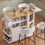 120 cm W Kitchen Cart with