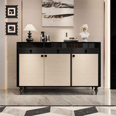 Modern Light Luxury Entryway Storage Cabinet
