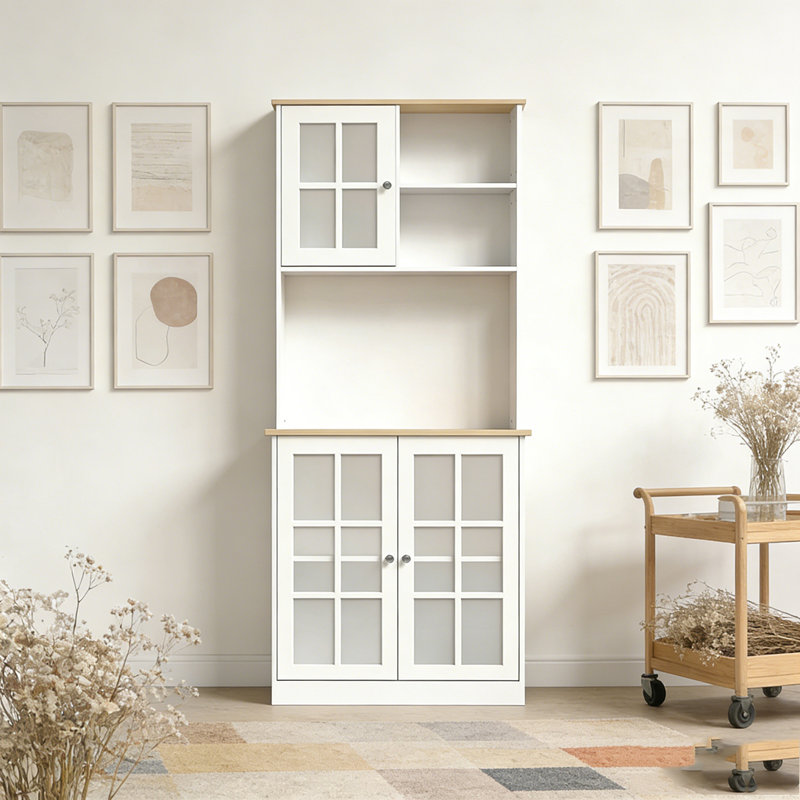 Large Countertop Kitchen Pantry Cabinet