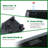 16" Tall Planters Set of 2 Black Rectangle High Front Porch Planter Pots with Drainage Holes-1600991298-1600991299