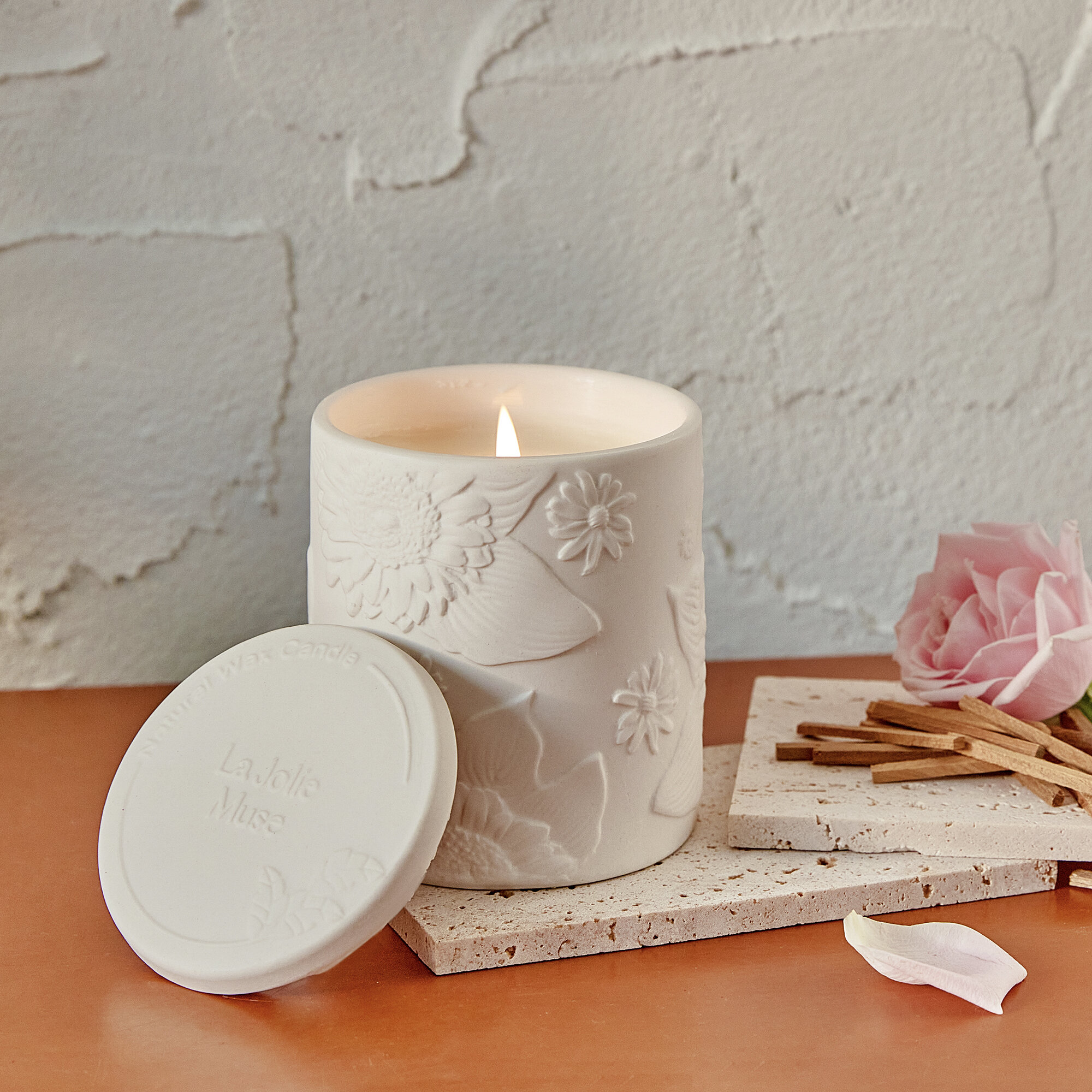 Mini Bubble Candle by Charlote Rose
