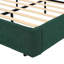 Base de lit tapissier avec tête de lit arrondie 51,4 po Hayden-1336850856-1340274926