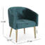 Chaise avec accoudoirs de salle à manger-1257700483