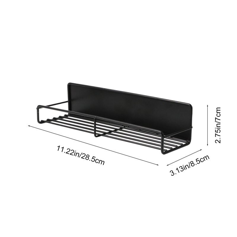 Support de rangement mural pour bouteilles d'eau et pots à épices, B